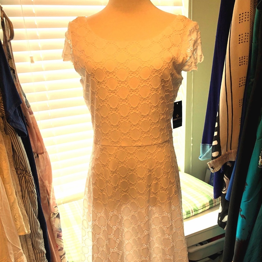 White Eyelet Dress